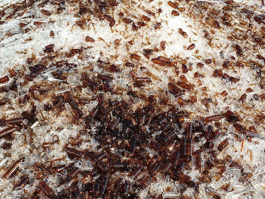 Bor-silikatno otpadno staklo