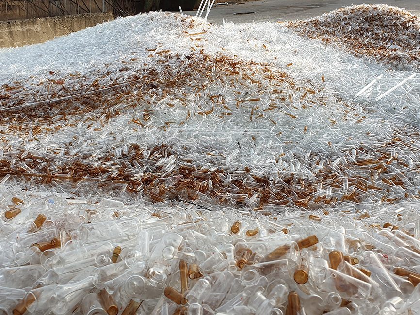 Bor-silikatno otpadno staklo