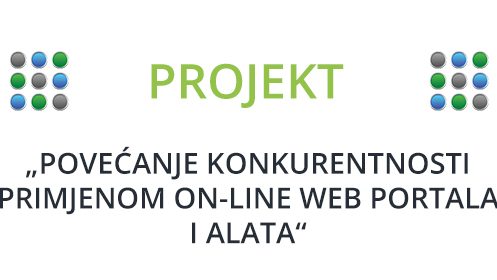 EU PROJEKT - Povećanje konkurentnosti primjenom on-line web portala i alata